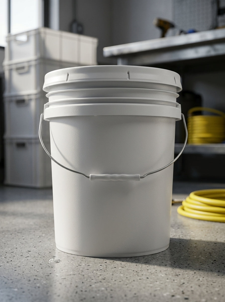SDS HVAC Supply XL Mini-Split Cleaning Bib Kit – Fits 45"–60" Units, 8 ft Drain, 5-Gal Bucket-1
